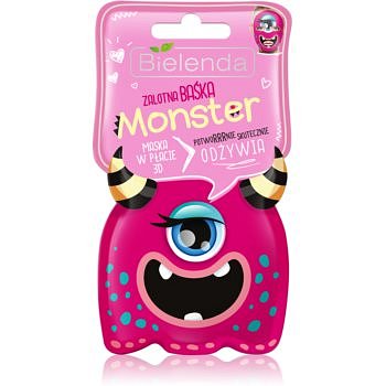Bielenda Monster vyživující plátýnková maska 3D 1 ks