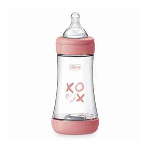 Chicco láhev kojenecká Perfect 5 silikon růžová 240 ml