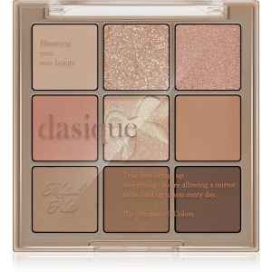 Dasique Eye Shadow Palette paletka očních stínů odstín 24 Muted Nuts 7 g