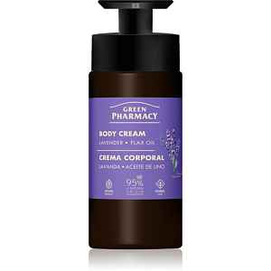 Green Pharmacy Lavender & Flax Oil tělový krém 739 ml