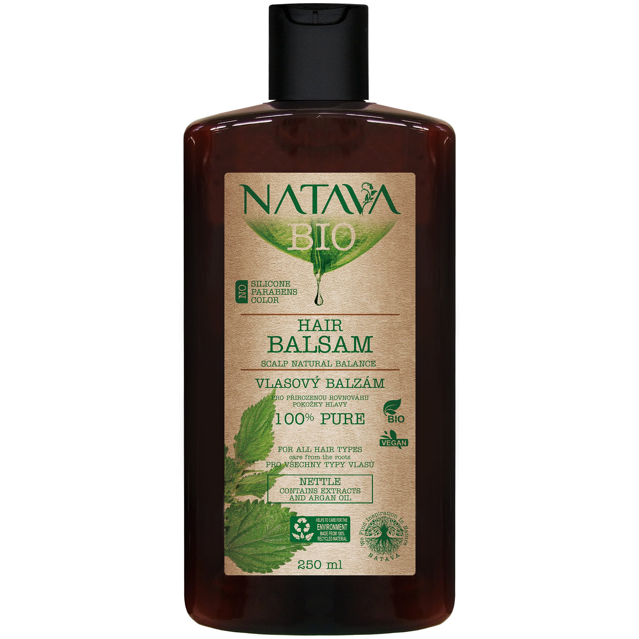 Natava BIO hair balsam Nettle 250ml