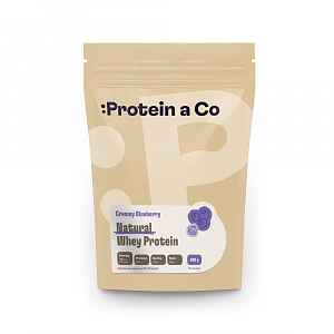 Protein a Co Protein Natural whey prémiový bez chemie 500 g Creamy blueberry
