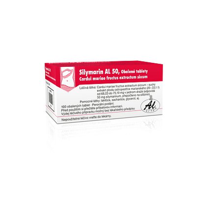 Silymarin AL 50 drg.100x50mg