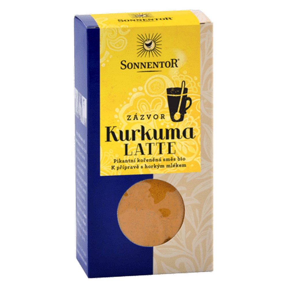 SONNENTOR Kurkuma Latte-zázvor BIO 60 g
