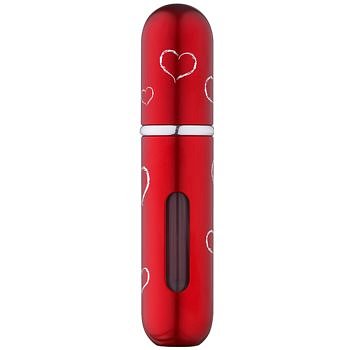 Travalo Classic HD Hearts plnitelný rozprašovač parfémů unisex 5 ml  Red