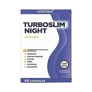 Turboslim Night - 60 kapslí - Vitateka