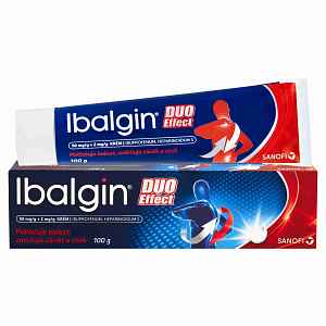 IBALGIN DUO EFFECT 50MG/G+2MG/G krém 100G