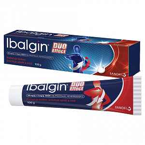 IBALGIN DUO EFFECT 50MG/G+2MG/G krém 100G