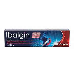 IBALGIN DUO EFFECT 50MG/G+2MG/G krém 100G