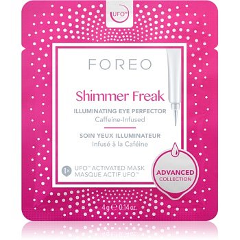 FOREO UFO™ Shimmer Freak rozjasňující maska proti otokům a tmavým kruhům  6 x 4 g