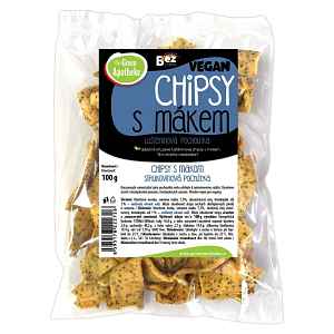 GREEN APOTHEKE Chipsy s mákem 100 g