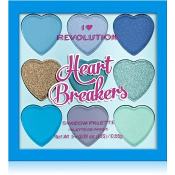 I Heart Revolution Heartbreakers paletka očních stínů odstín Daydream 4,95 g