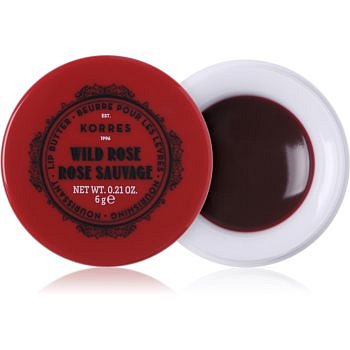 Korres Wild Rose pečující máslo na rty 6 g