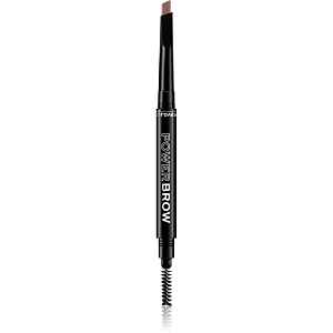 Revolution Relove Power Brow tužka na obočí s kartáčkem odstín Brown 0,3 g