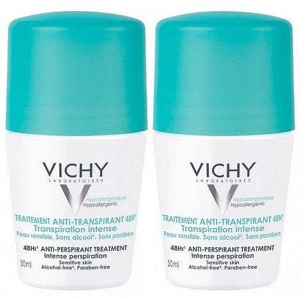 VICHY DEO roll-on DUO 48h Intense 2x50ml