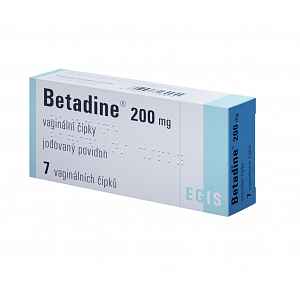 Betadine 200mg čípek 7