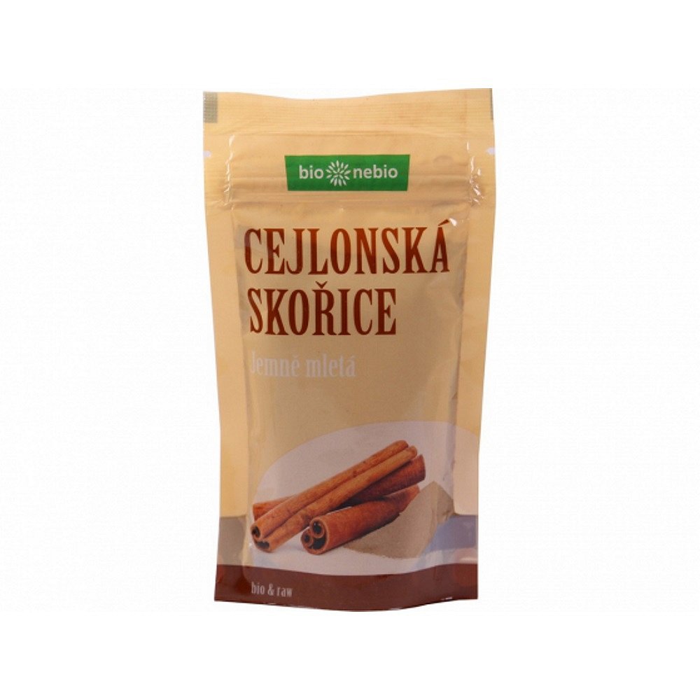 Bio NeBio Cejlonská Skořice mletá sáček Bio 50g