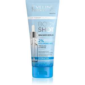 Eveline Cosmetics Body Shot 2% Hyaluronic Acid hloubkově hydratační balzám pro suchou pokožku 200 ml