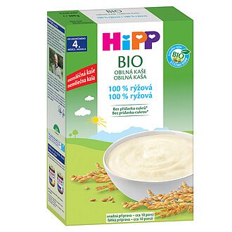 HiPP Kaše obilná BIO 100% rýžová 200g