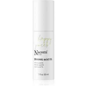 Nacomi Next Level Happy Pores čisticí peeling pro problematickou a mastnou pokožku Shikimic acid 5% 30 ml