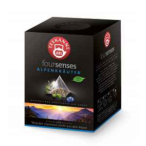 Teekanne Foursenses Alpenkräuter porcovaný čaj 20x2 g