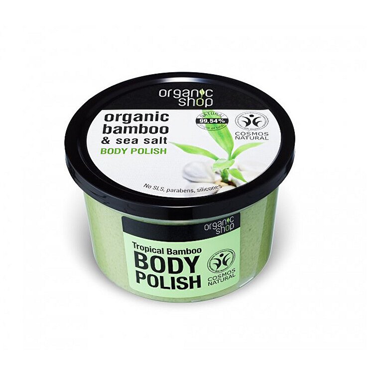 Tělový peeling Bambus a mořská sůl (Body Polish) 250 ml