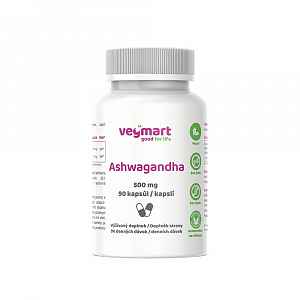 Vegmart Ashwagandha 500 mg 90 kapslí