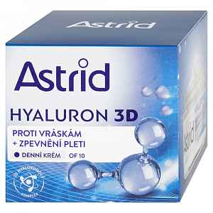 ASTRID HYALURON 3D Zpevňující denní krém proti vráskám OF 10  50 ml