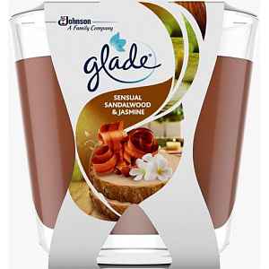 Glade svíčka Decor Santalové dřevo 70 g