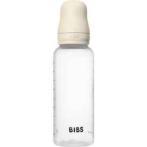 BIBS Anti-Colic Baby Bottle Latex antikoliková láhev s kaučukovou savičkou Ivory 1 ks
