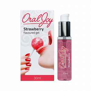 Cobeco Pharma Ochucený gel - Oral Joy Strawberry