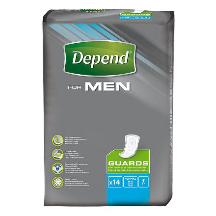 Depend vložky for man 2 14ks