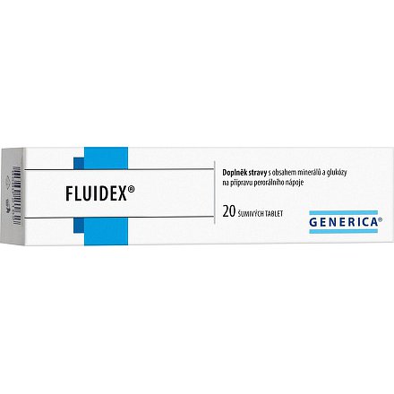 Fluidex šumivé tablety 20 Generica
