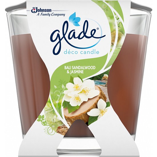 Glade svíčka Decor Santalové dřevo 70 g