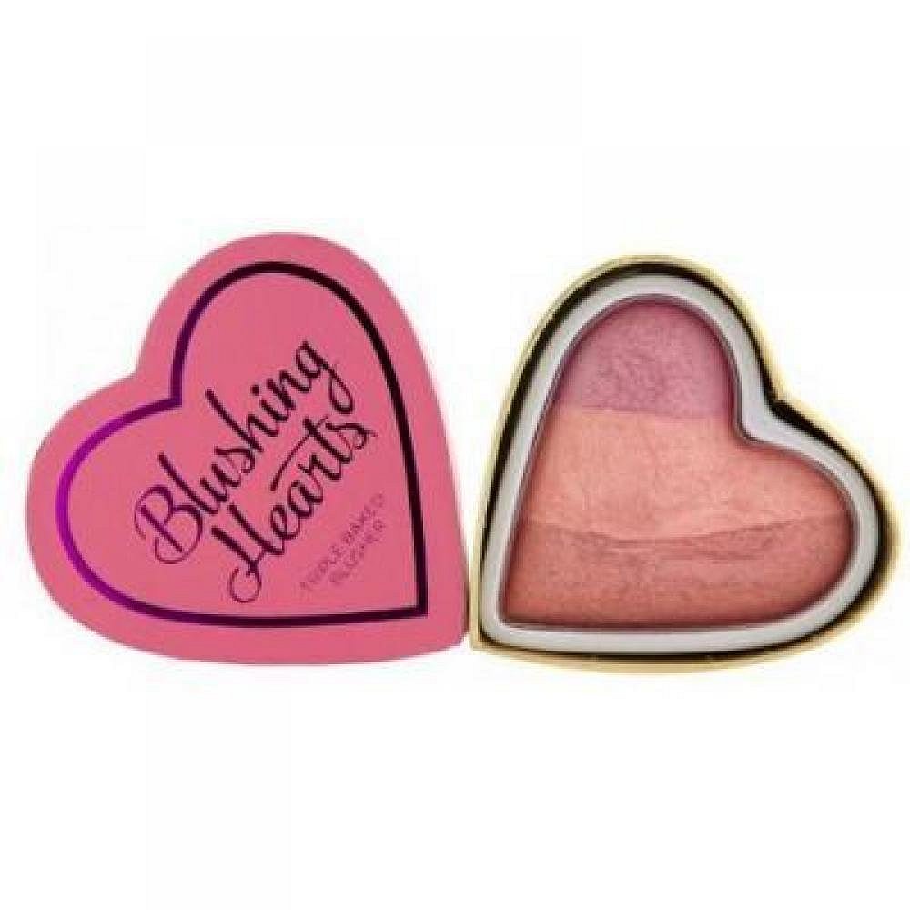 Makeup Revolution I Love make-up tvářenka Peachy Keen Heart 10 g