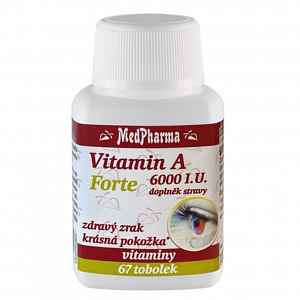 Medpharma Vitamin A 6000 I.u. Forte Tobolek 67