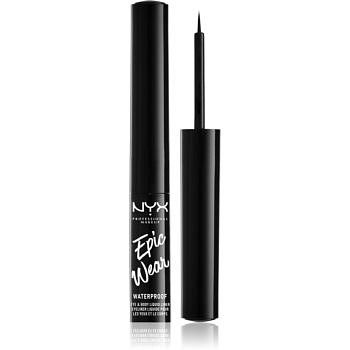 NYX Professional Makeup Epic Wear Liquid Liner tekuté linky na oči s matným finišem odstín 01 Black 3,5 ml