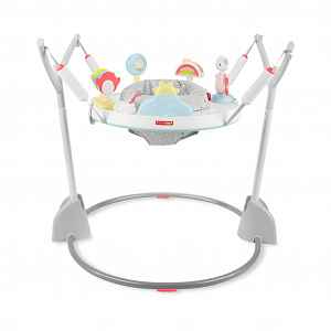 SKIP HOP Skákadlo/Aktivní centrum 2v1 Silver Lining Cloud™ 4m+