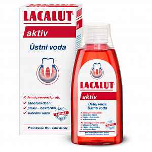 Lacalut ústní voda Aktiv 300ml