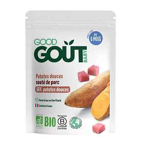 Good Gout BIO Batáty s vepřovým masem 190g