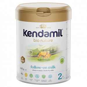 KENDAMIL BIO Nature 2 HMO+ Pokračovací mléčná kojenecká výživa od 6. měsíce BIO 800 g