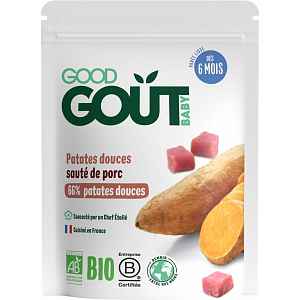 Good Gout BIO Batáty s vepřovým masem 190g