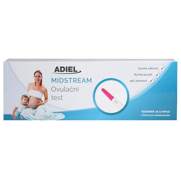 ADIEL Midstream ovulační test 1ks
