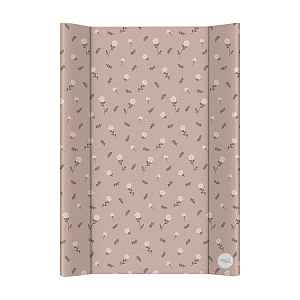 CEBA BABY Podložka přebalovací 2-hranná s pevnou deskou (50x70)Ultra Light Petite Blossoms
