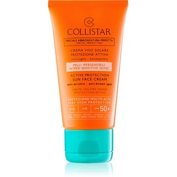 Collistar Sun Protection protivráskový krém na opalování SPF 50+  50 ml