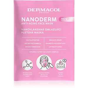 Dermacol Nanoderm suchá nanovlákenná omlazující pleťová maska 1.8 g