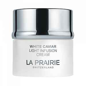 La Prairie White Caviar Light Infusion Cream pleťový krém pro rozjasnění, zpevnění a hydrataci pleti  50 ml