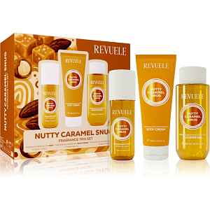 Revuele Nutty Caramel Snug Fragrance Trio Set dárková sada na tělo pro ženy