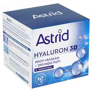 ASTRID HYALURON 3D Zpevňující noční krém proti vráskám  50 ml