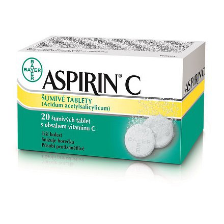 Aspirin C šumivé tablety 20 ks